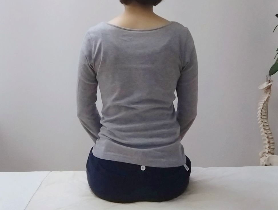 施術後の体の状態チェックのイメージ