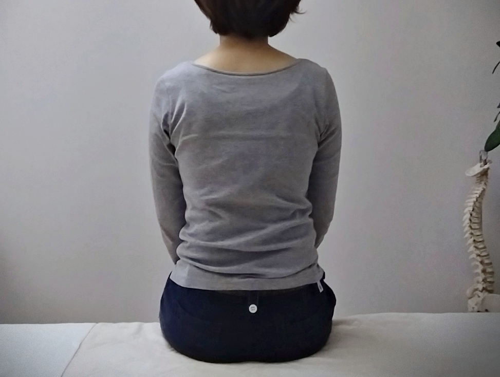 施術前の体の状態チェックのイメージ