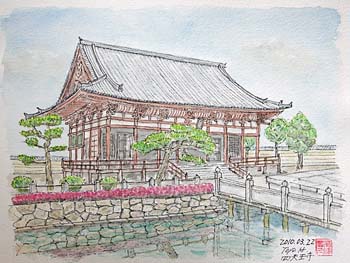 趣味の水彩画