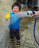 水遊び…楽しそう
