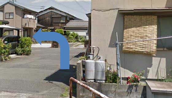 ⑥　左折の画像