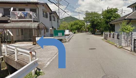 ⑨　左折の画像