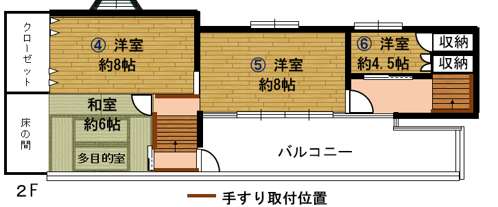 ２階の写真