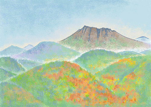 石鎚山