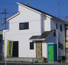 漆喰の外壁