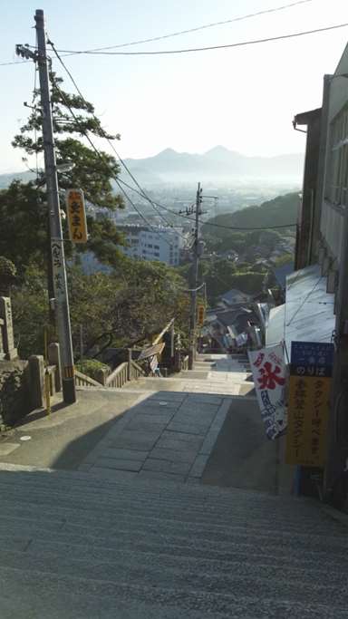 こんぴらさん途中