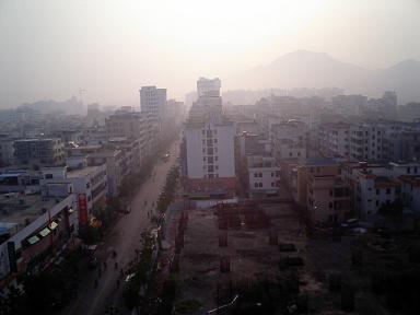 11階の1室からの風景というヤツだ