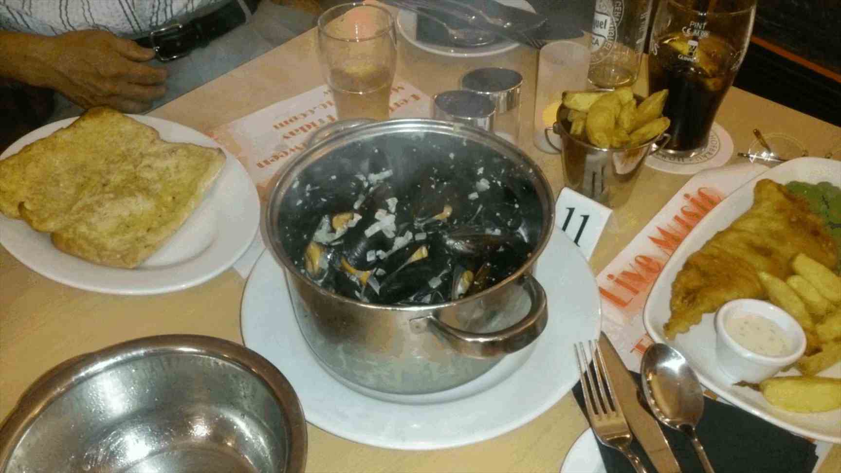 牡蠣に少し似た味でした