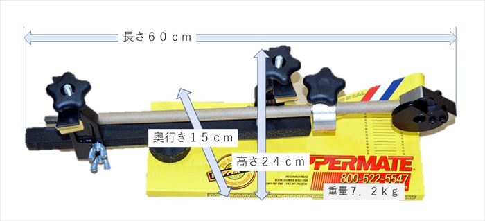 klippermateガット張り機、バドミントン分銅式ストリングマシン