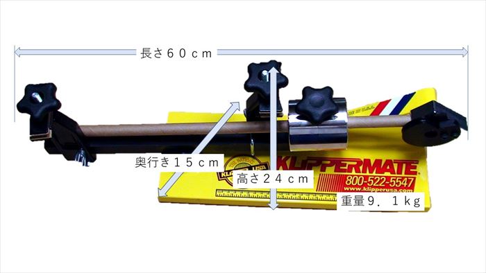 klippermateガット張り機、バドミントン分銅式ストリングマシン