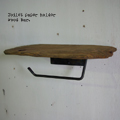 toilet paper holder wood bar gCbgy[p[z_[ Ebho[