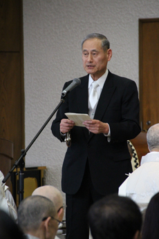 金崎政夫総代