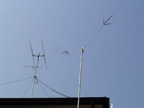 My antennas -- from 2003 to Feb. 2011