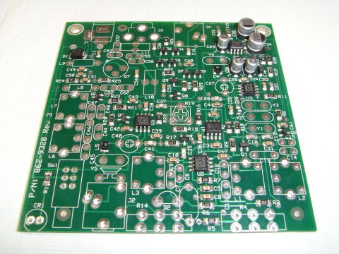 MFJ-9315K PC board before building