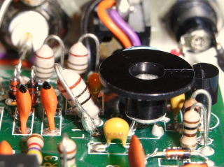 Rock-Mite Final transistor ( from front panel )