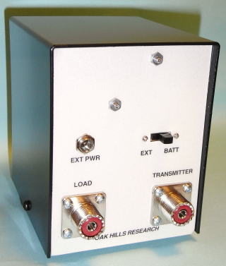 WM-2 QRP Wattmeter rear panel