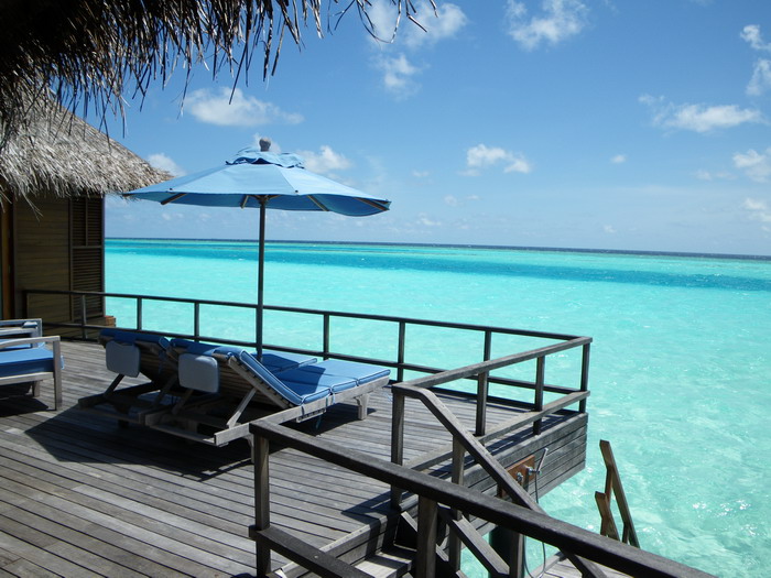 Maldives-AnantaraDhiguResort&Spaのサンセットデラックス水上スイート