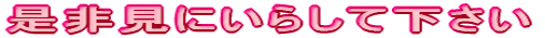   񌩂ɂ炵ĉ