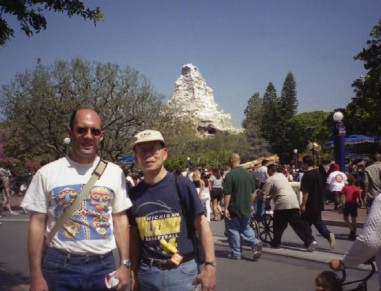 Mr.Kevin in Disney Land