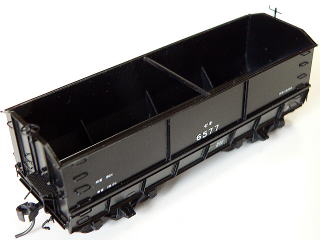 ★極美品★アダチ／HOタサ5700貨車バラキット(現状渡し) T6A095 アダチ Adachi 完成品 タサ5700 黒 No.0861 8]アダチ タサ5700