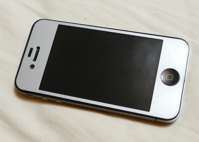 iPhone4銀