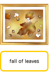 fall of leaves