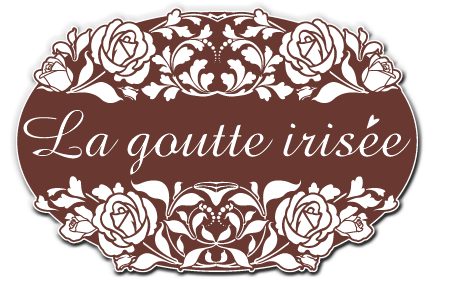 ハンドメイドリボンの販売、レッスン-La goutte irisée