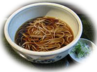 お蕎麦です。