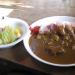 ログ・キャビンのソーセージカレーです。