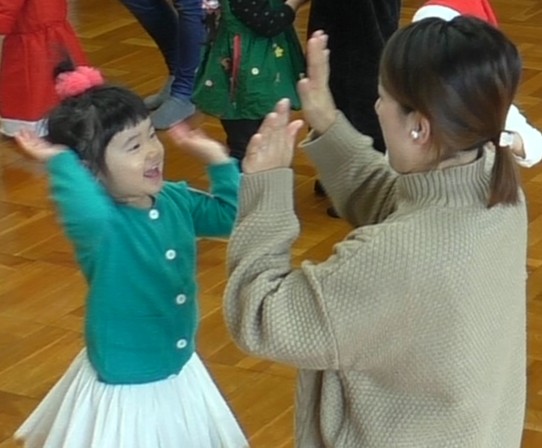親子でリズム打ち！《お母様から喜びの声》