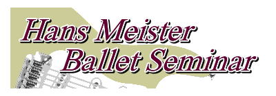 Hans Meister      Ballet Seminar