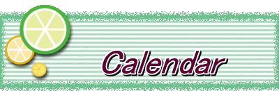  　　Calendar