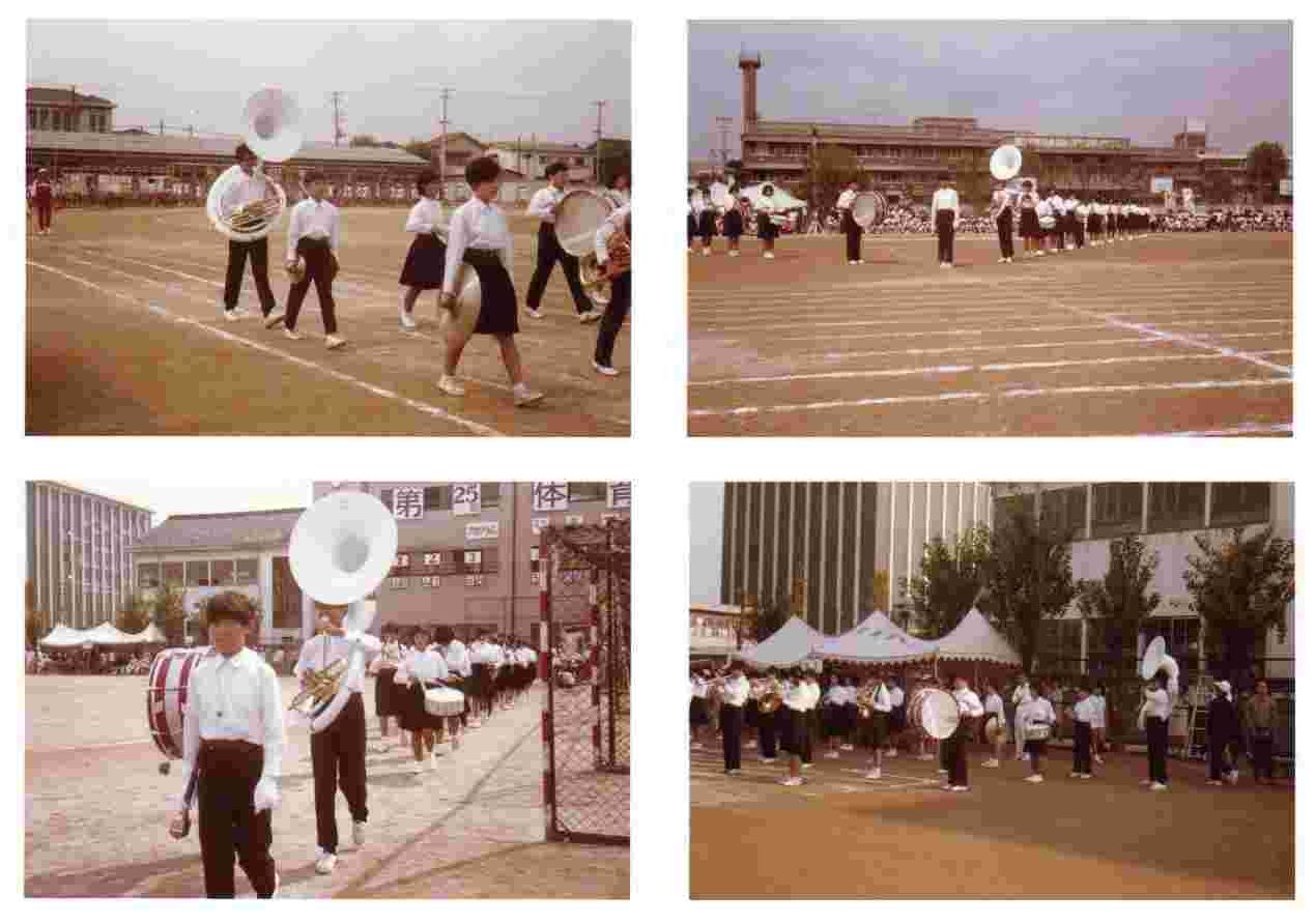 養精中学校体育祭(1971)写真