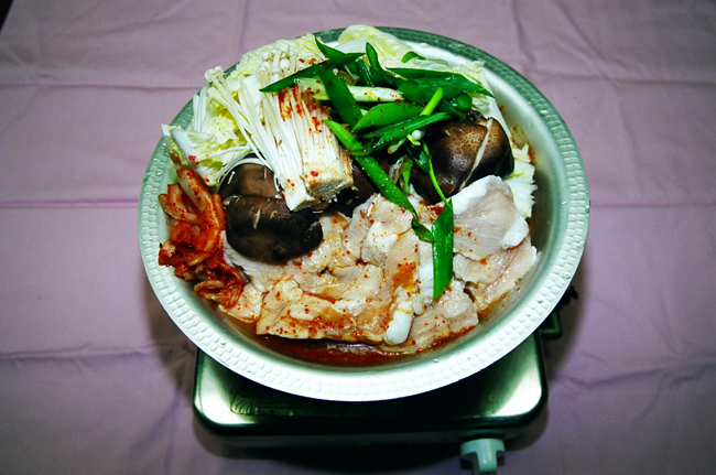 豚バラ豆腐鍋