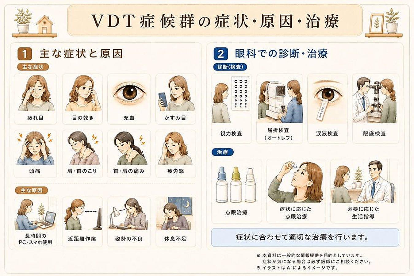 VDT症候群の症状・治療・セルフケア