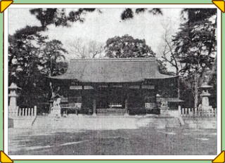 いにしえのわが町 弓弦羽神社本殿 大正時代