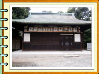 いにしえのわが町 弓弦羽神社 西側