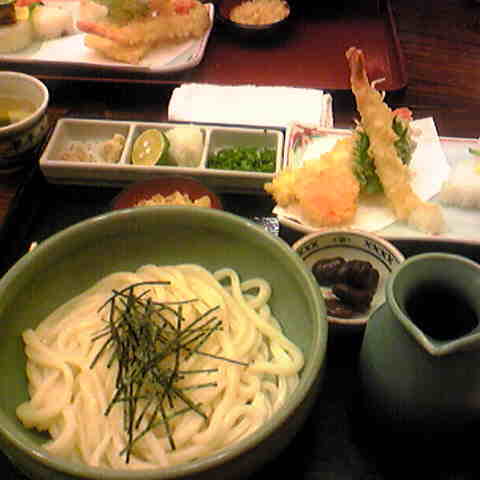 かまぶっかけ定食