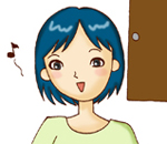 人物のイラストB-1