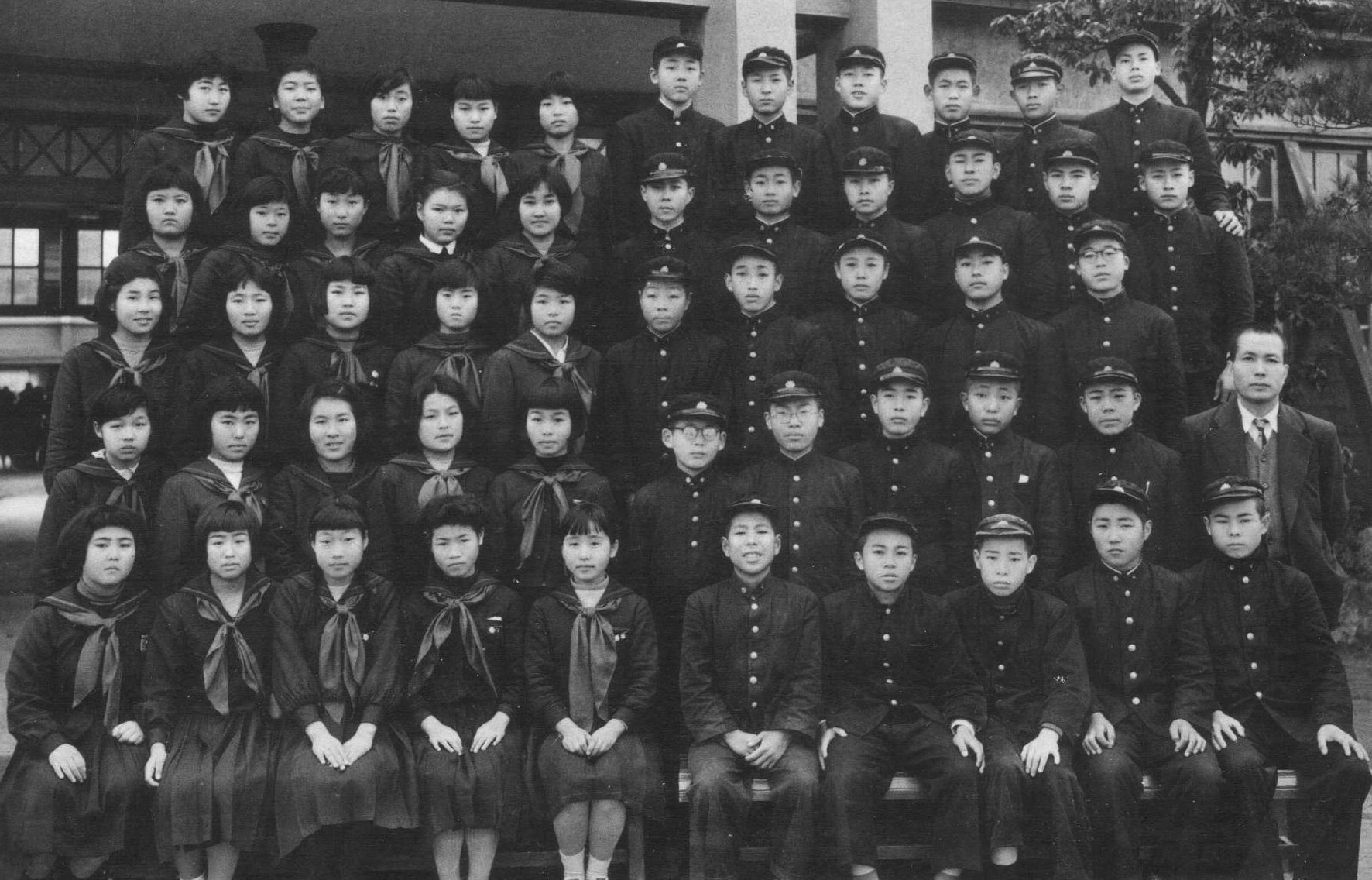 戦時下の長野県中等学校の生徒たちー1941年度の小県蚕業学校卒業