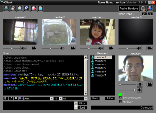 ビデオ会議システム T-Client