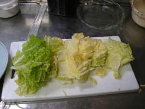 白菜はあんまし好きじゃない