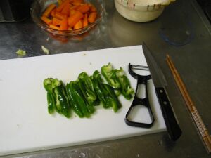 ピーマンは好きだよー