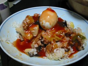 マーボー丼に近い