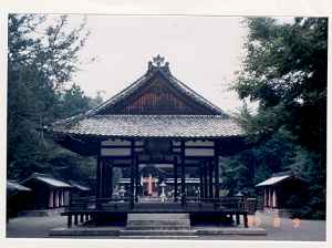 老杉神社舞殿