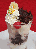 粒あんパフェ 粒あんパフェ