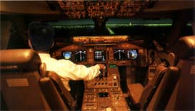 747-400 Precision Simulator Cockpit