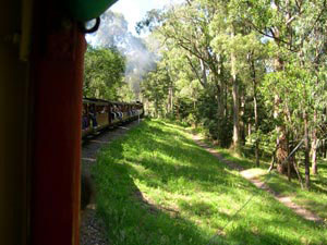 Puffing Billy steam train