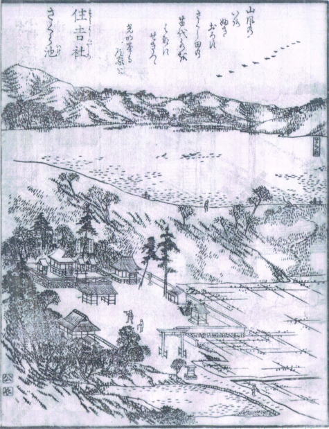 境内図（天保９年(1838)）