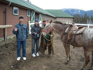 Horse back riding